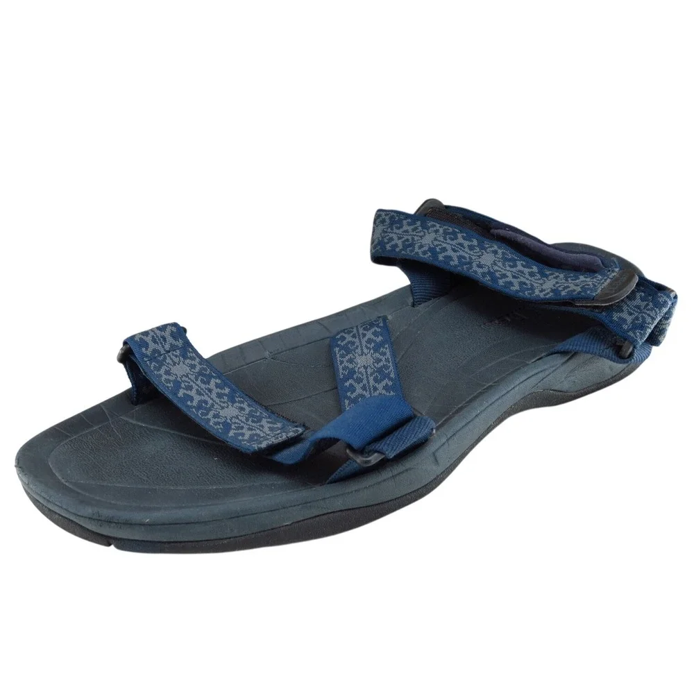 L.L. Bean Size 10 M Blue Sport‎ Fabric Men Shoes 0dtv984